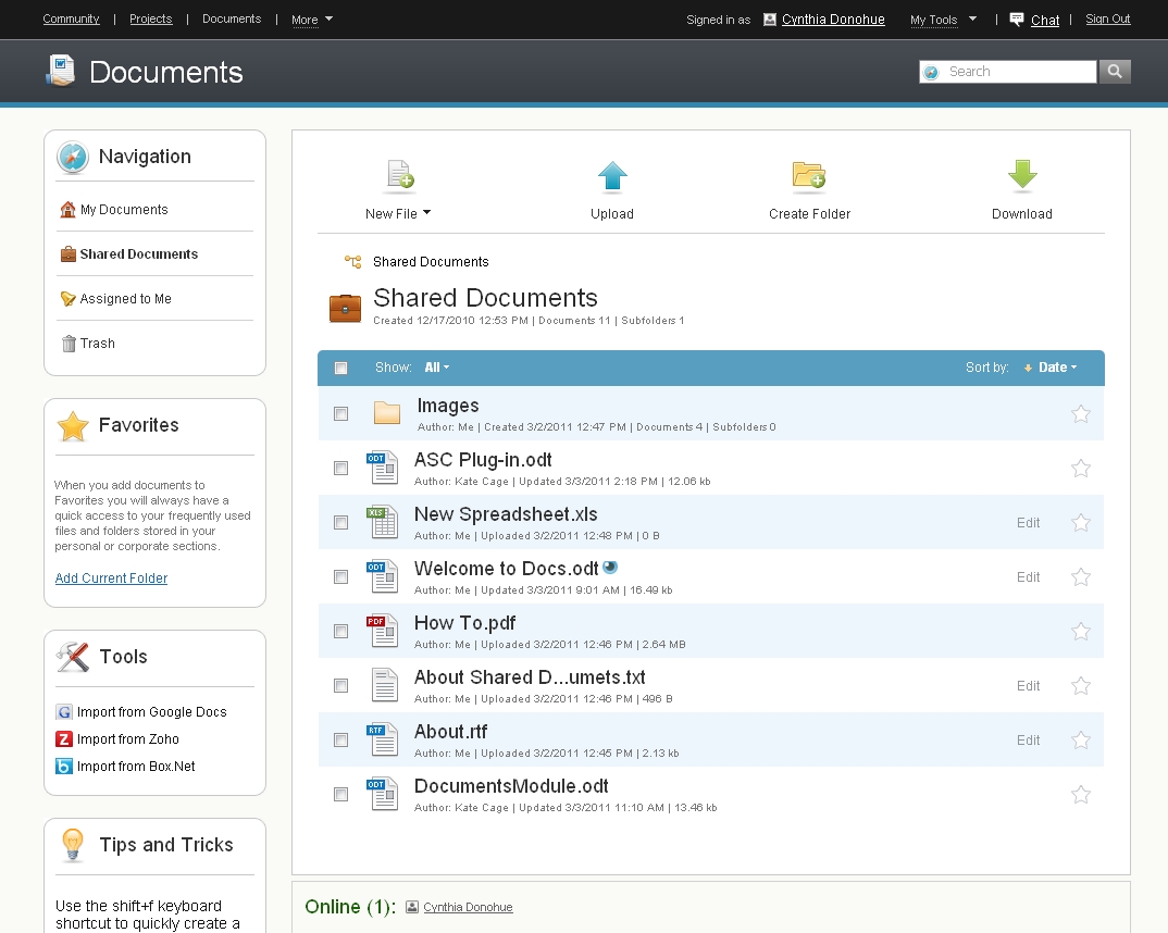 TeamLab Documents: Manage documents workflow right on your company portal