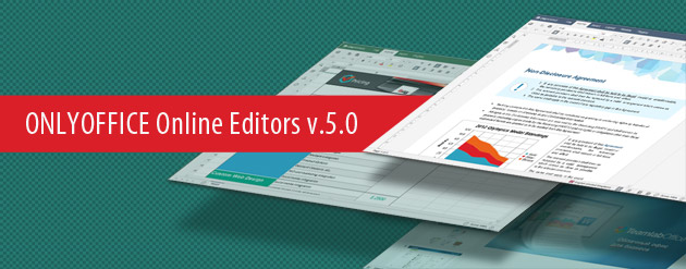 First look at ONLYOFFICE Online Editors v.5.0