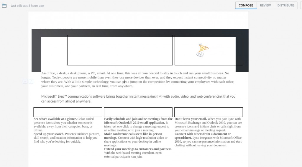 formatting loss in zoho