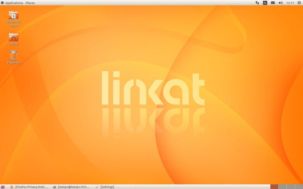 Linkat desktop