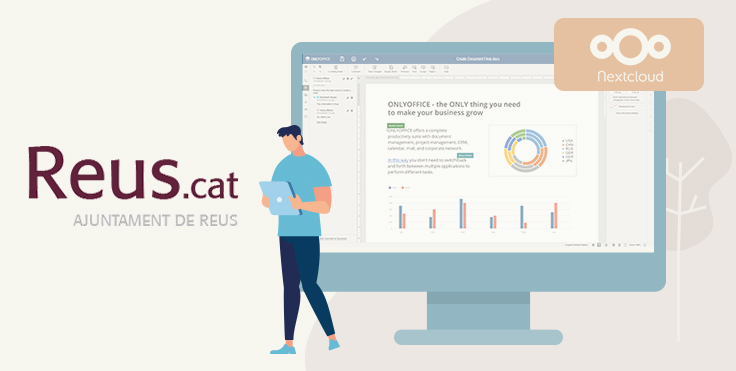 Cómo el ayuntamiento de Reus implementó ONLYOFFICE Docs con Nextcloud para permitir una simple pero poderosa edición de documentos en línea