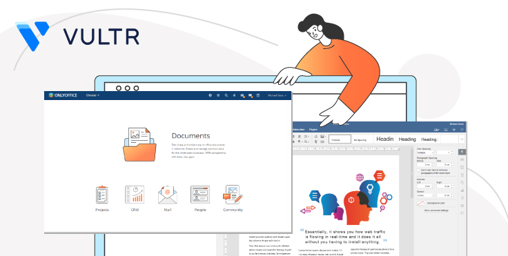 ONLYOFFICE One-Click apps are now available on the Vultr Marketplace