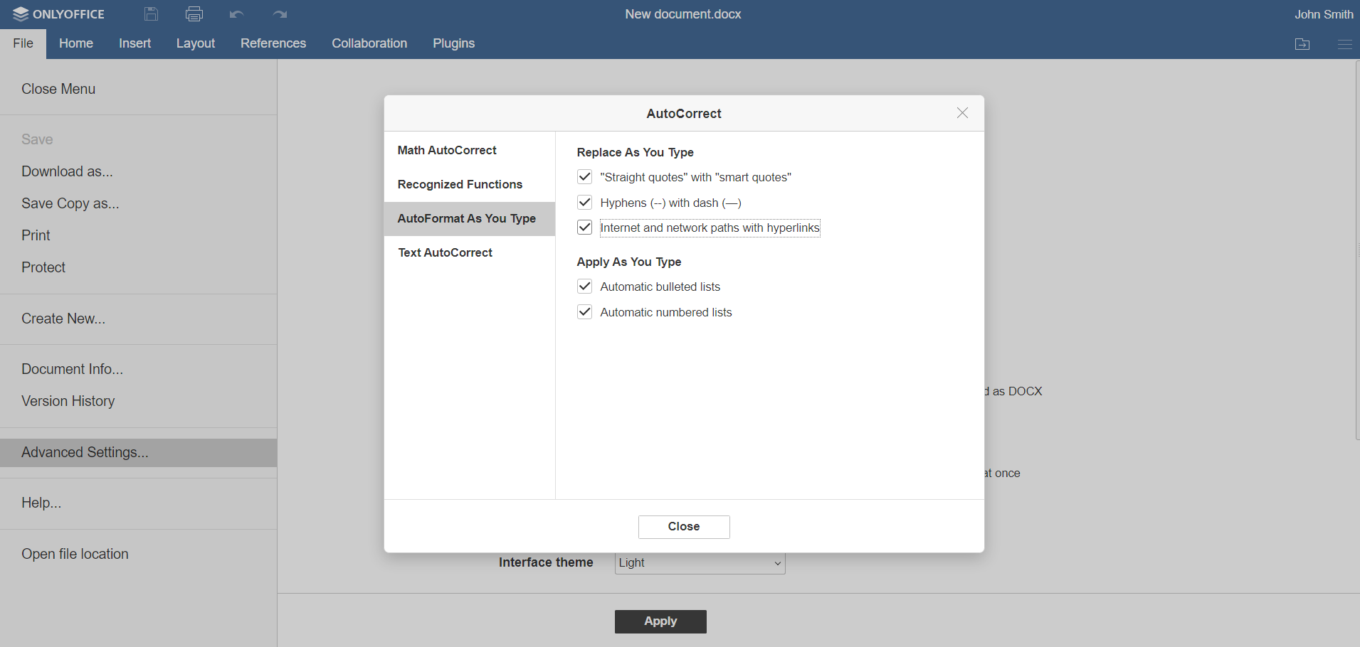 ONLYOFFICE Docs 7.0: online forms, password protection in spreadsheets, collaboration improvements and much more