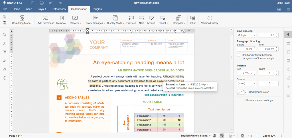 ONLYOFFICE Docs 7.0: online fillable forms and much more