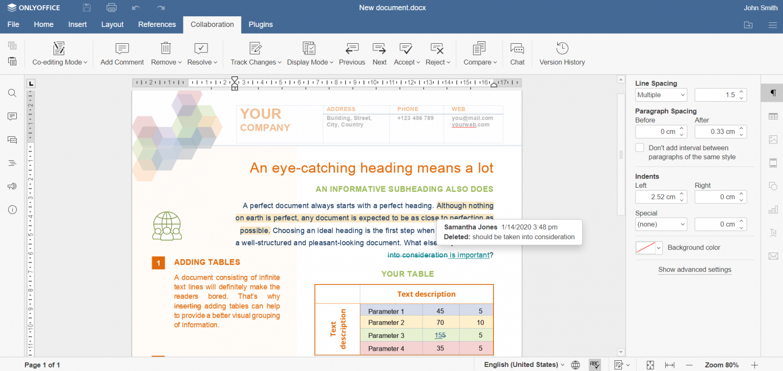 ONLYOFFICE Docs 7.0: online fillable forms and much more