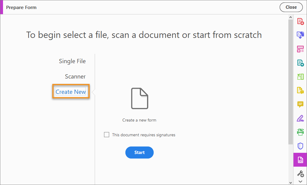 How to create a fillable form in PDF