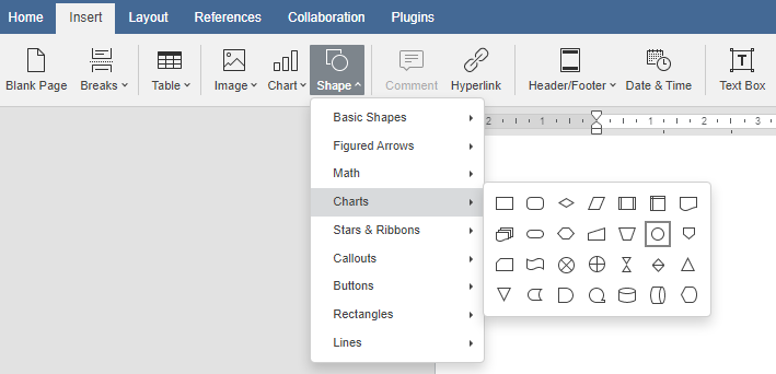 How to make a Venn diagram in Word documents