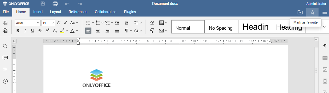 ONLYOFFICE connector v.6.0 for Alfresco: Version History, document comparison, Mail Merge, and more