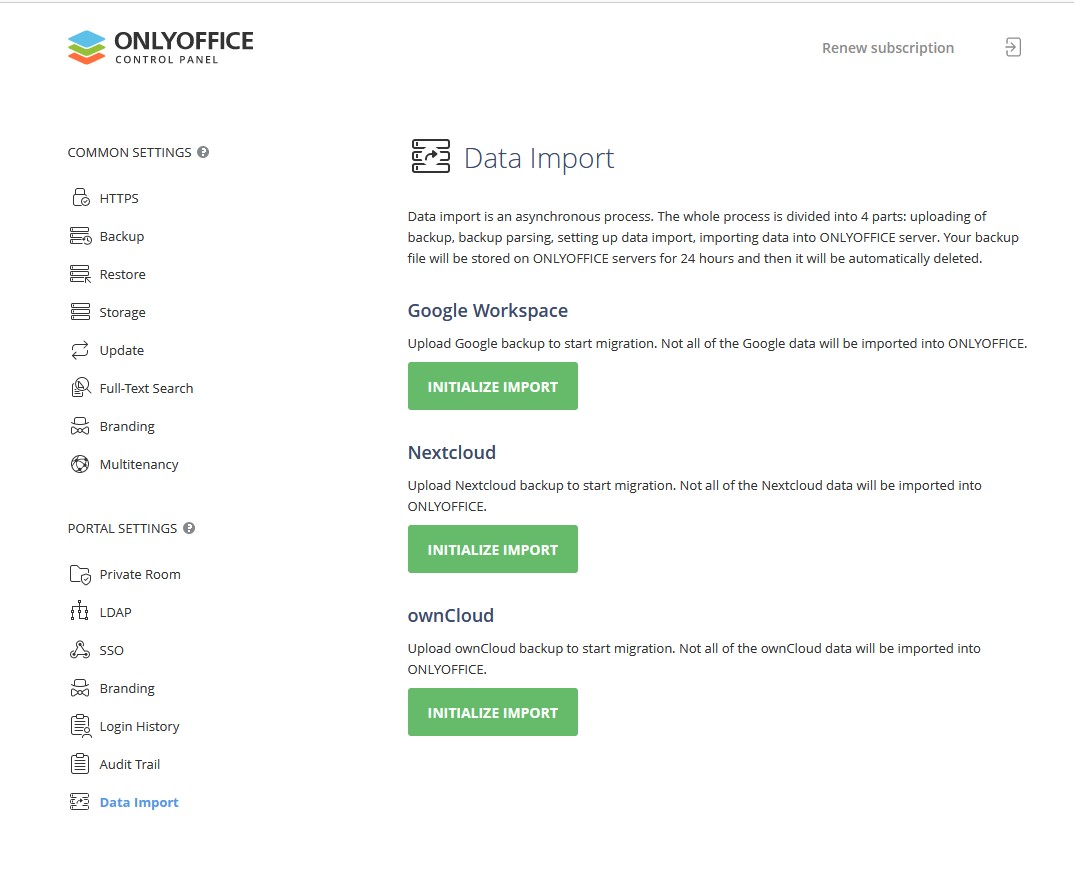 Google Workspace migration to ONLYOFFICE: a big guide