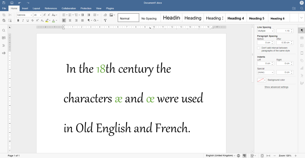 What are ligatures and how to use them? ONLYOFFICE Blog
