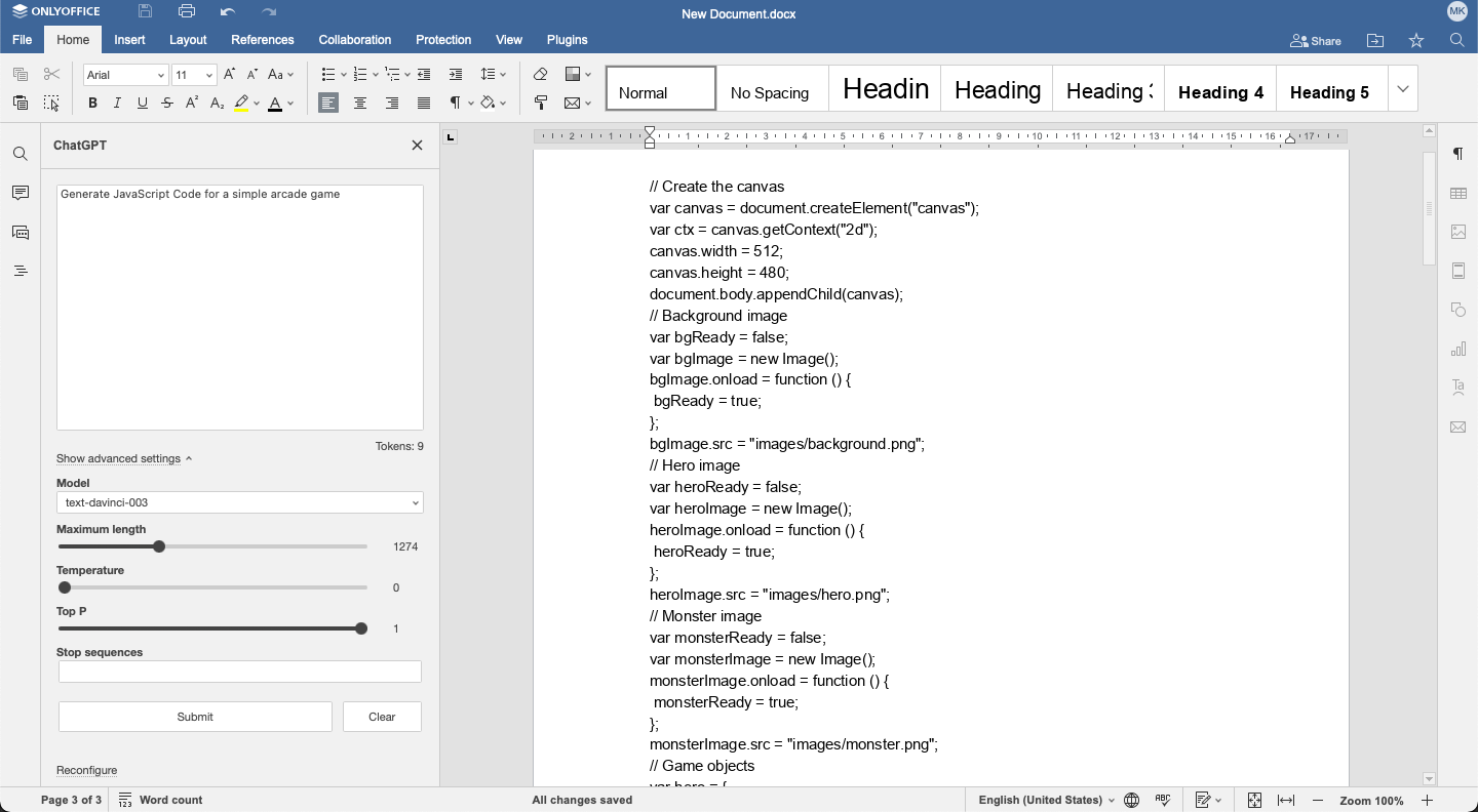 Qué es ChatGPT y cómo usarlo en ONLYOFFICE