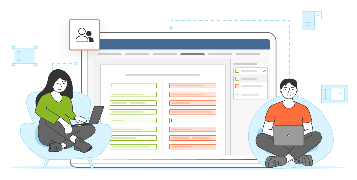 How ONLYOFFICE forms changed over the year: fields & settings, recipient roles, free library