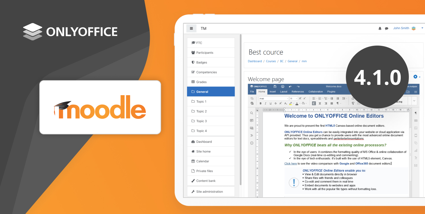 El conector para Moodle 4.1.0 con el envío de formularios en las tareas y la posibilidad de cambiar el encabezado JWT