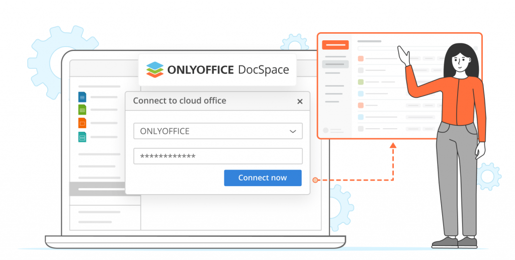 Como conectar o ONLYOFFICE Desktop Editors ao DocSpace