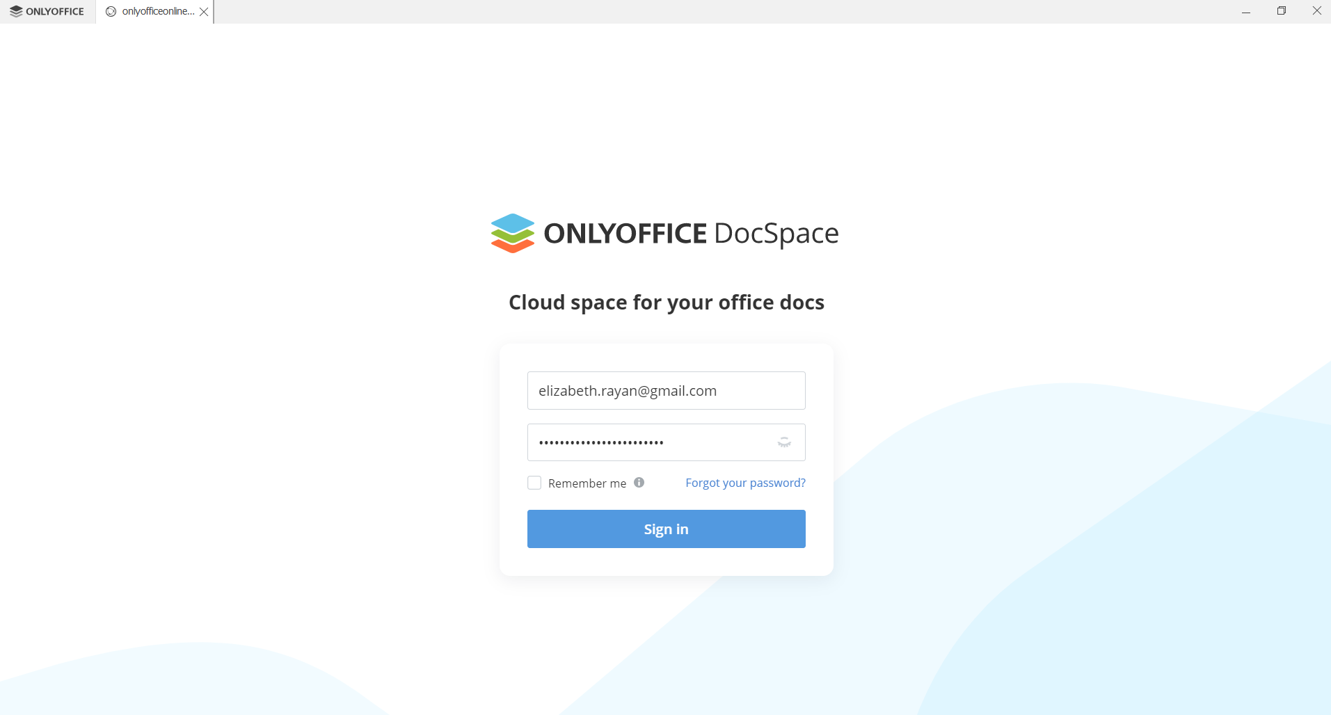 Como conectar o ONLYOFFICE Desktop Editors ao DocSpace