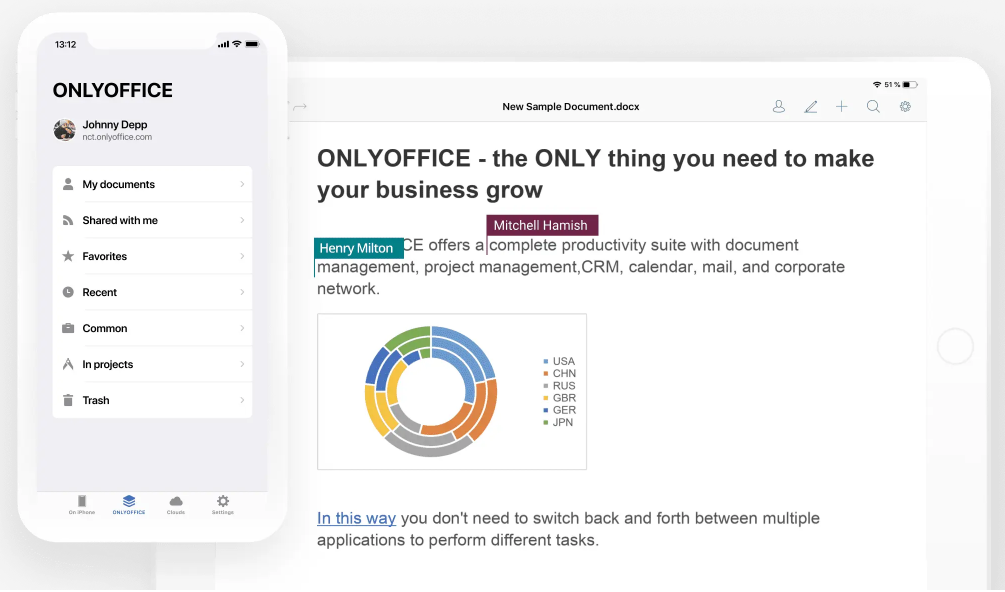 ONLYOFFICE Documents For IOS 