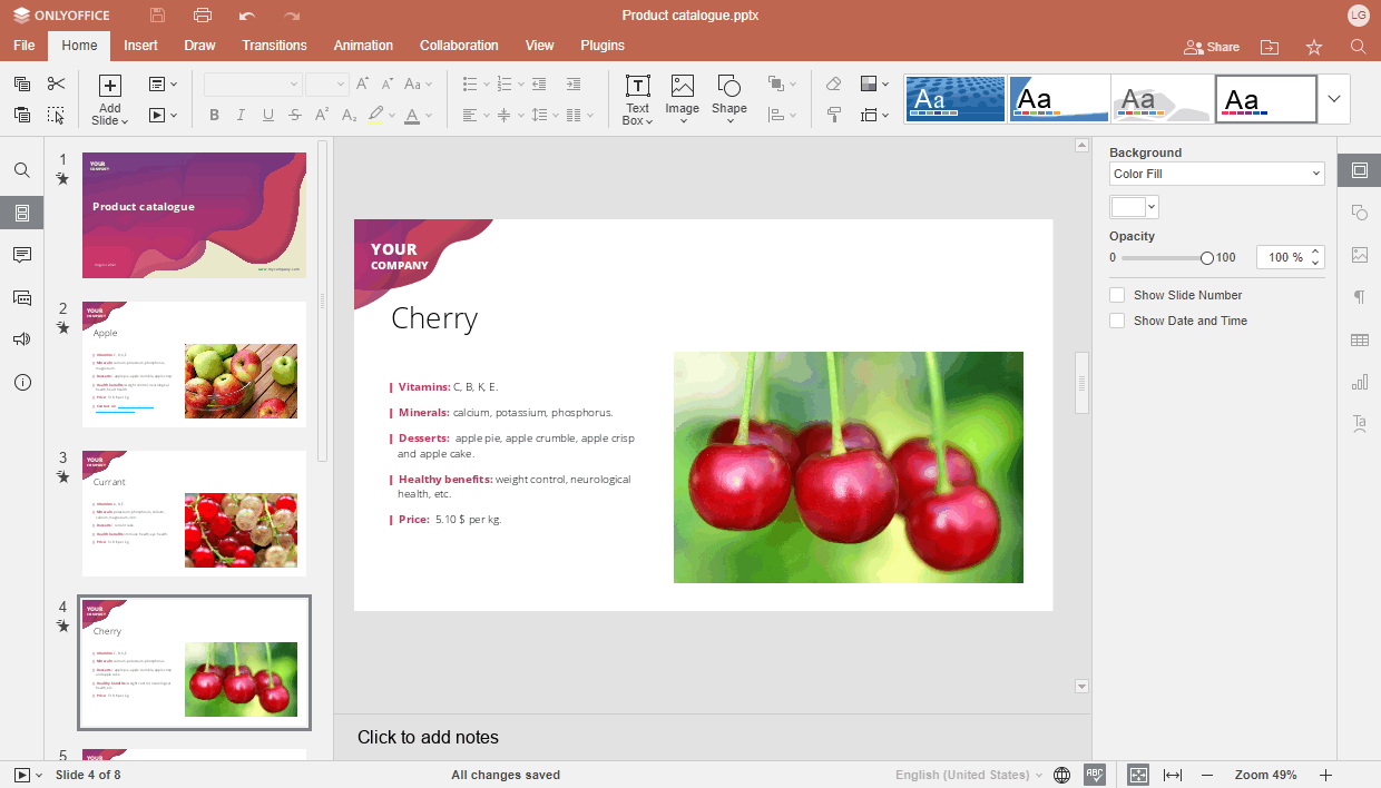 Disponible ONLYOFFICE Docs 7.5: Editor de PDF, separación automática por sílabas, saltos de página y flechas de seguimiento en hojas, lectores de pantalla y mucho más