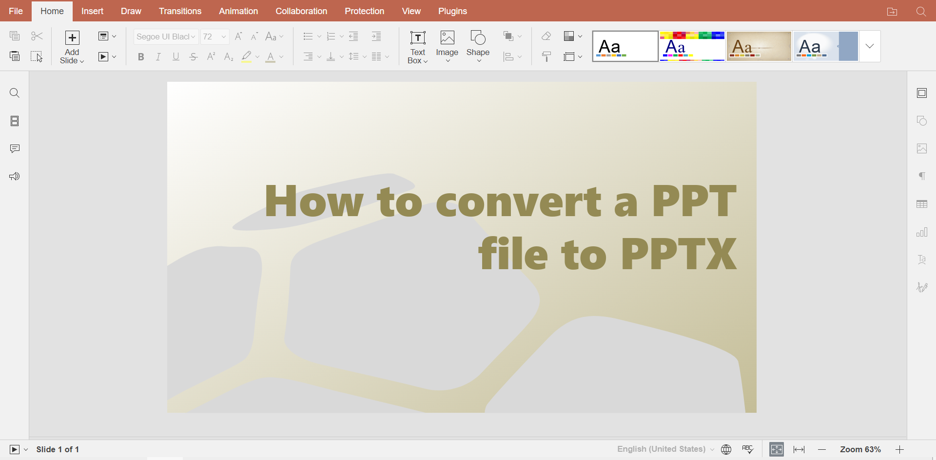 PPT vs PPTX: diferenças e maneiras de converter entre eles