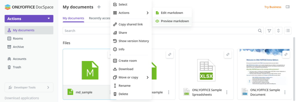 How to edit .md files in ONLYOFFICE | ONLYOFFICE Blog