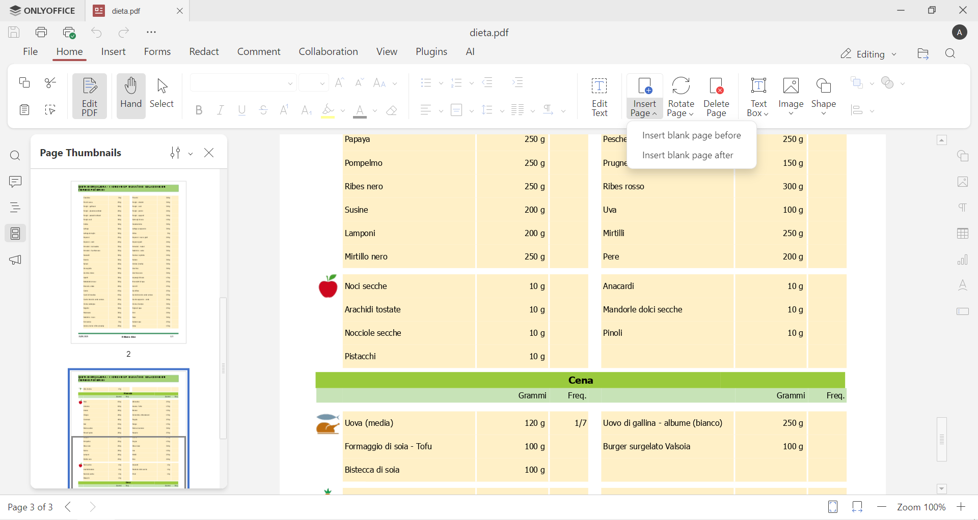 How to add a page to a PDF