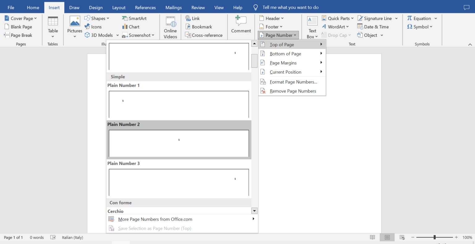 Comment numéroter les pages dans les documents Word
