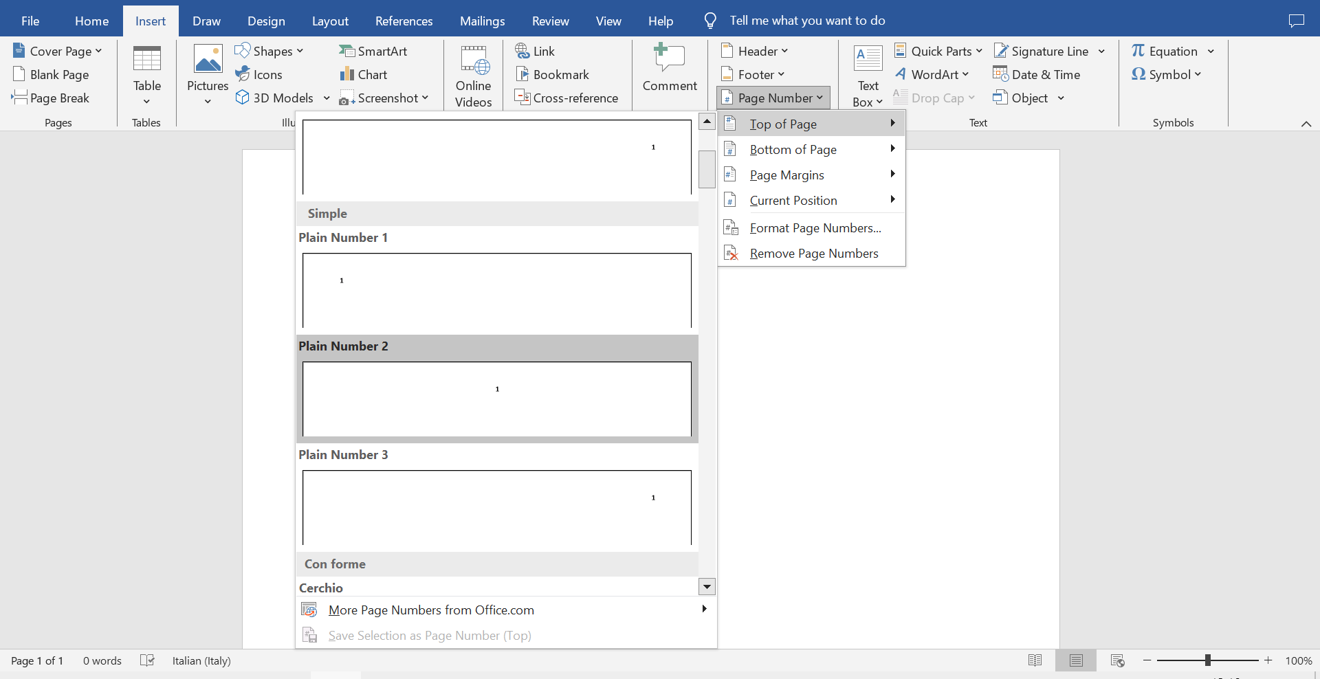 Cómo numerar páginas en los documentos de Word