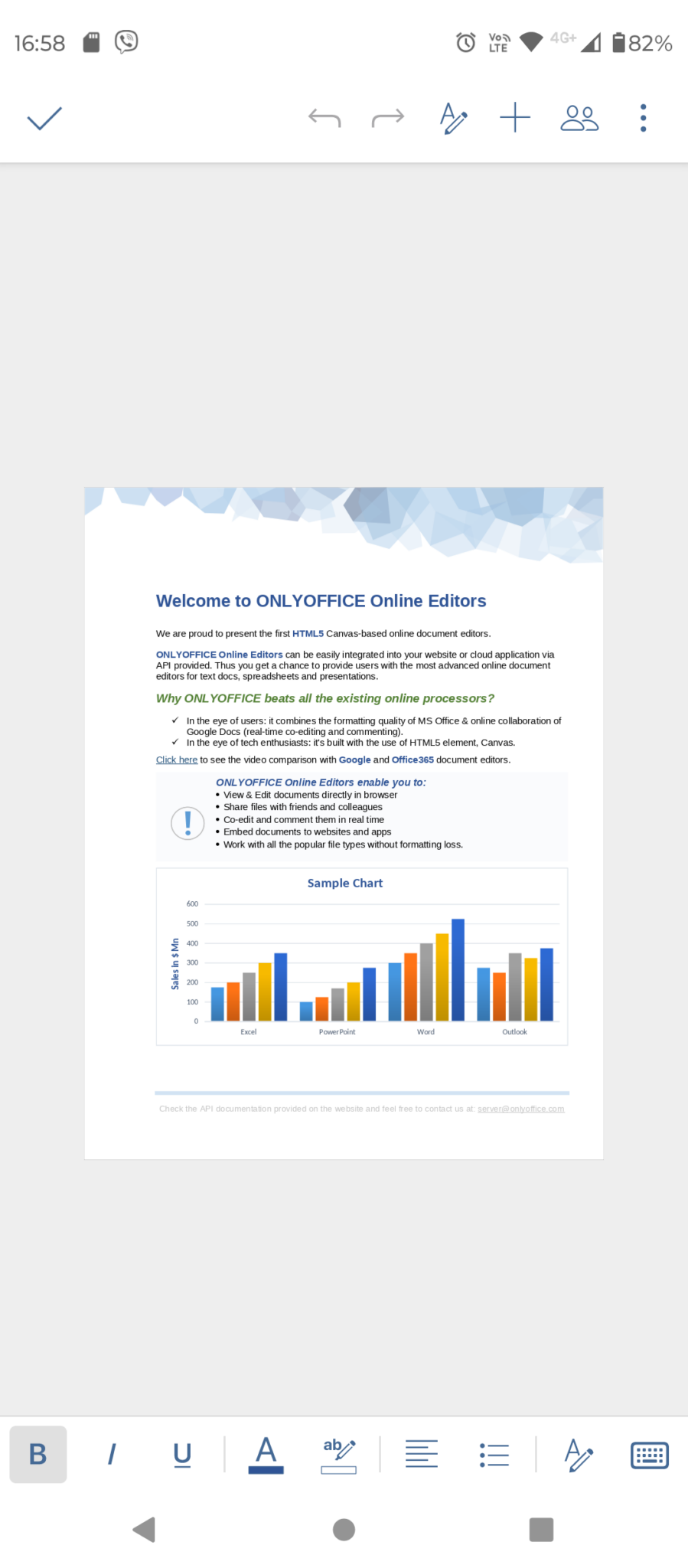 ONLYOFFICE Documents 8.2 for Android released: What’s new? | ONLYOFFICE ...