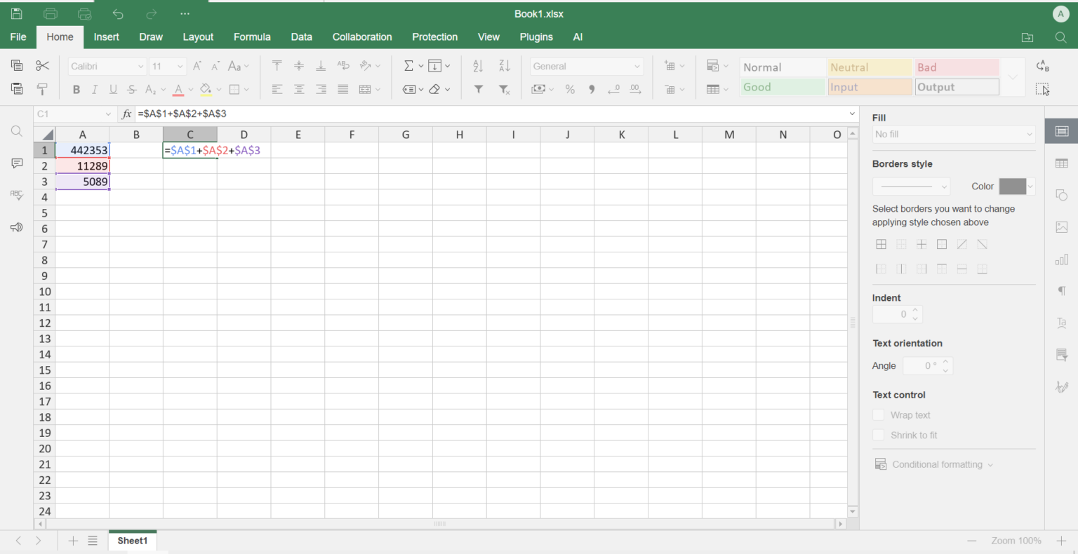 Excel Formeln Kopieren Ohne Bezug ändern So kopieren Sie eine Formel in Excel | ONLYOFFICE Blog