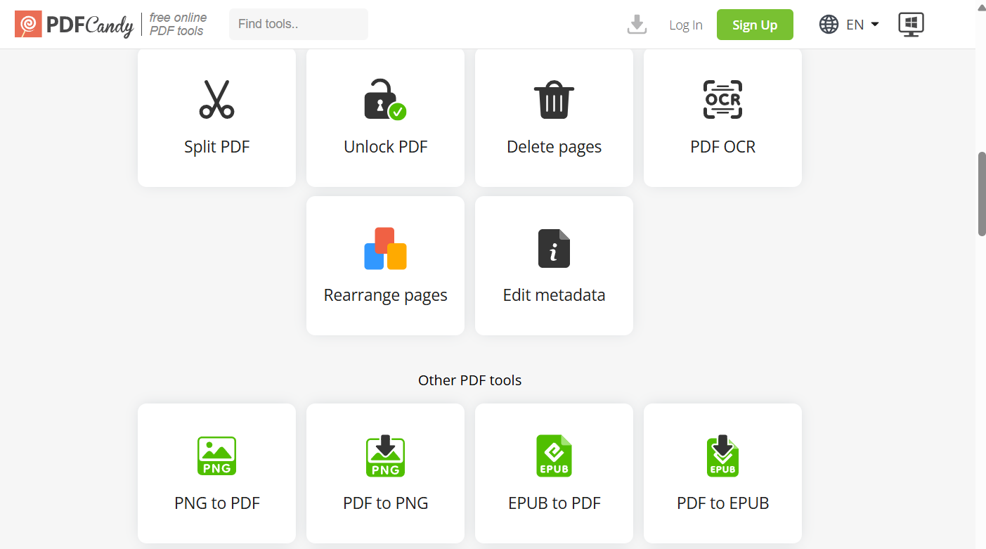How to rearrange PDF pages