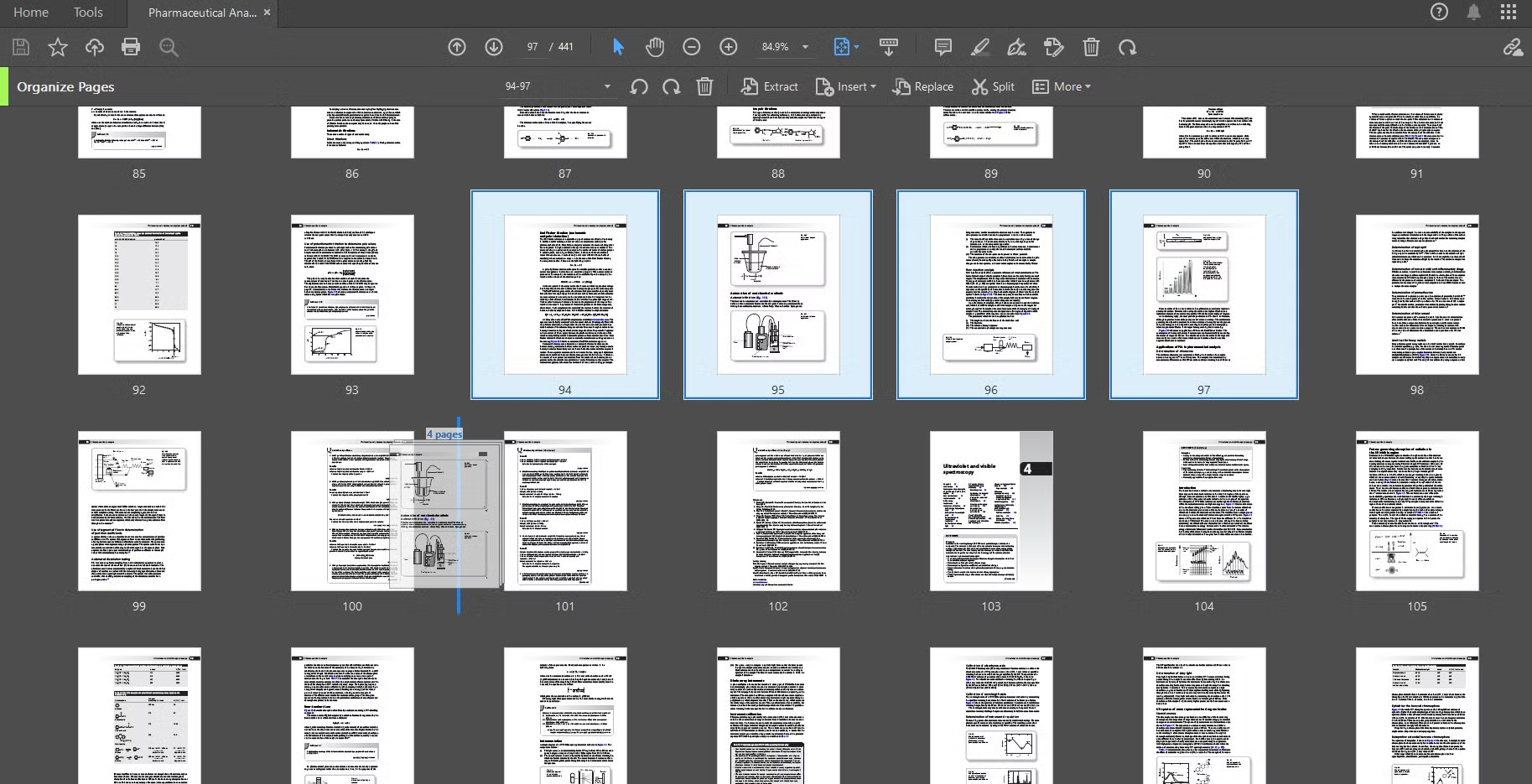 How to rearrange PDF pages