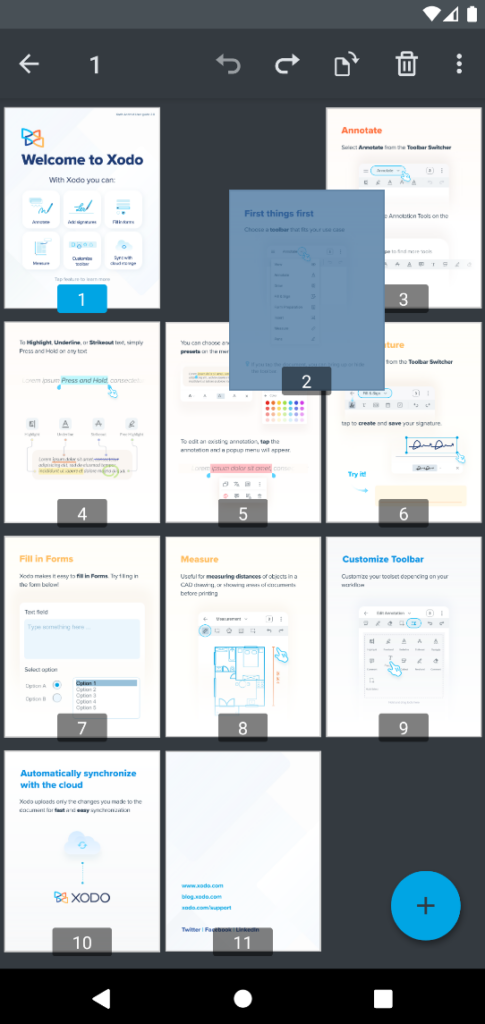How to rearrange PDF pages