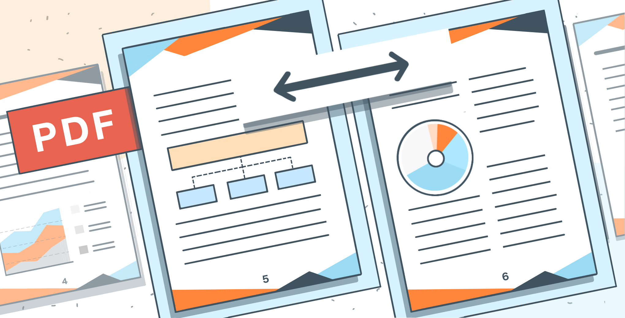 How to rearrange PDF pages