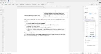 How to add a border in Word document | ONLYOFFICE Blog