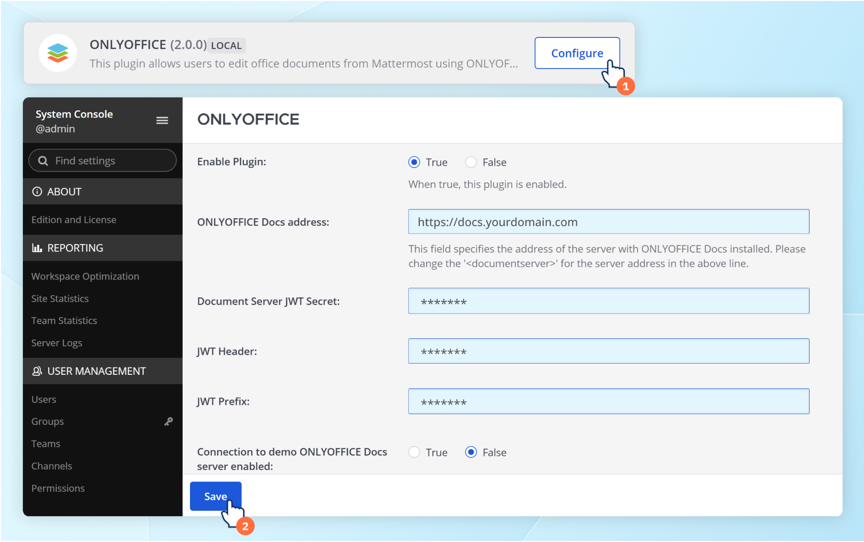 适用于 Mattermost 的 ONLYOFFICE 2.0 版本正式发布：增强格式支持、文档创建、演示服务器等功能升级