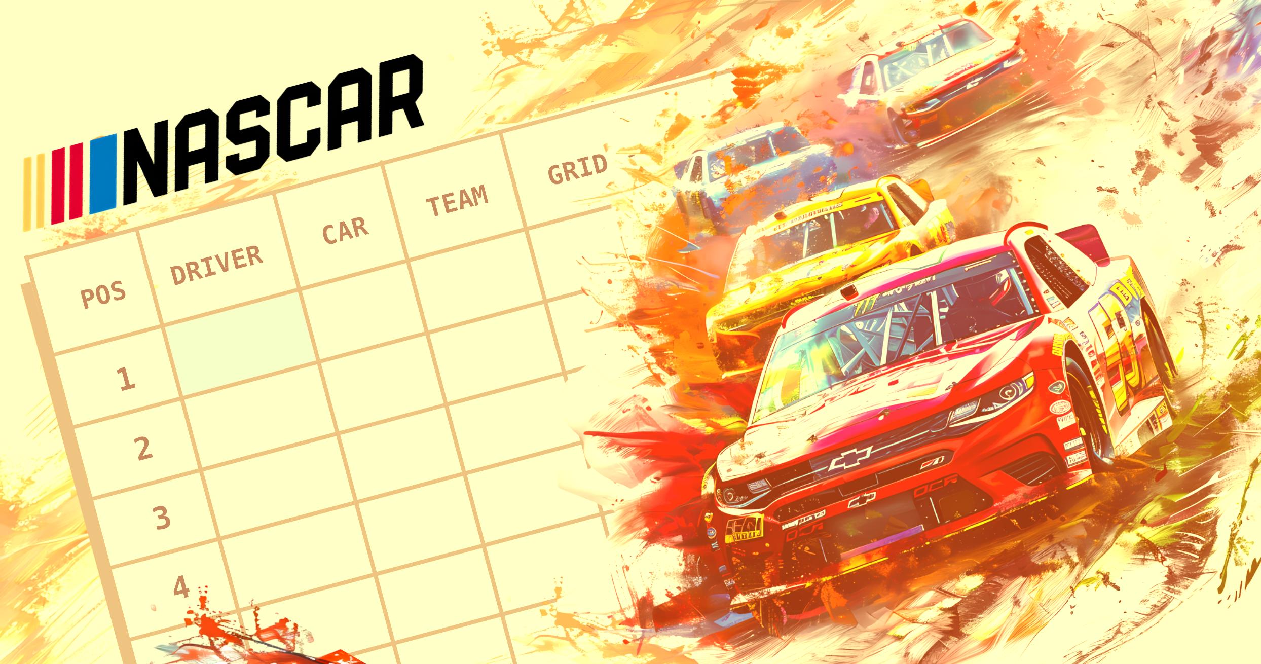 NASCAR schedule and playoff bracket 2025