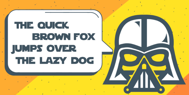 Star Wars font: where to find and how to use