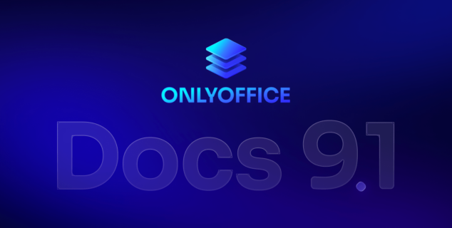 ONLYOFFICE Docs 9.1 released: A more powerful PDF Editor with Redact and new annotations, faster formulas, and more