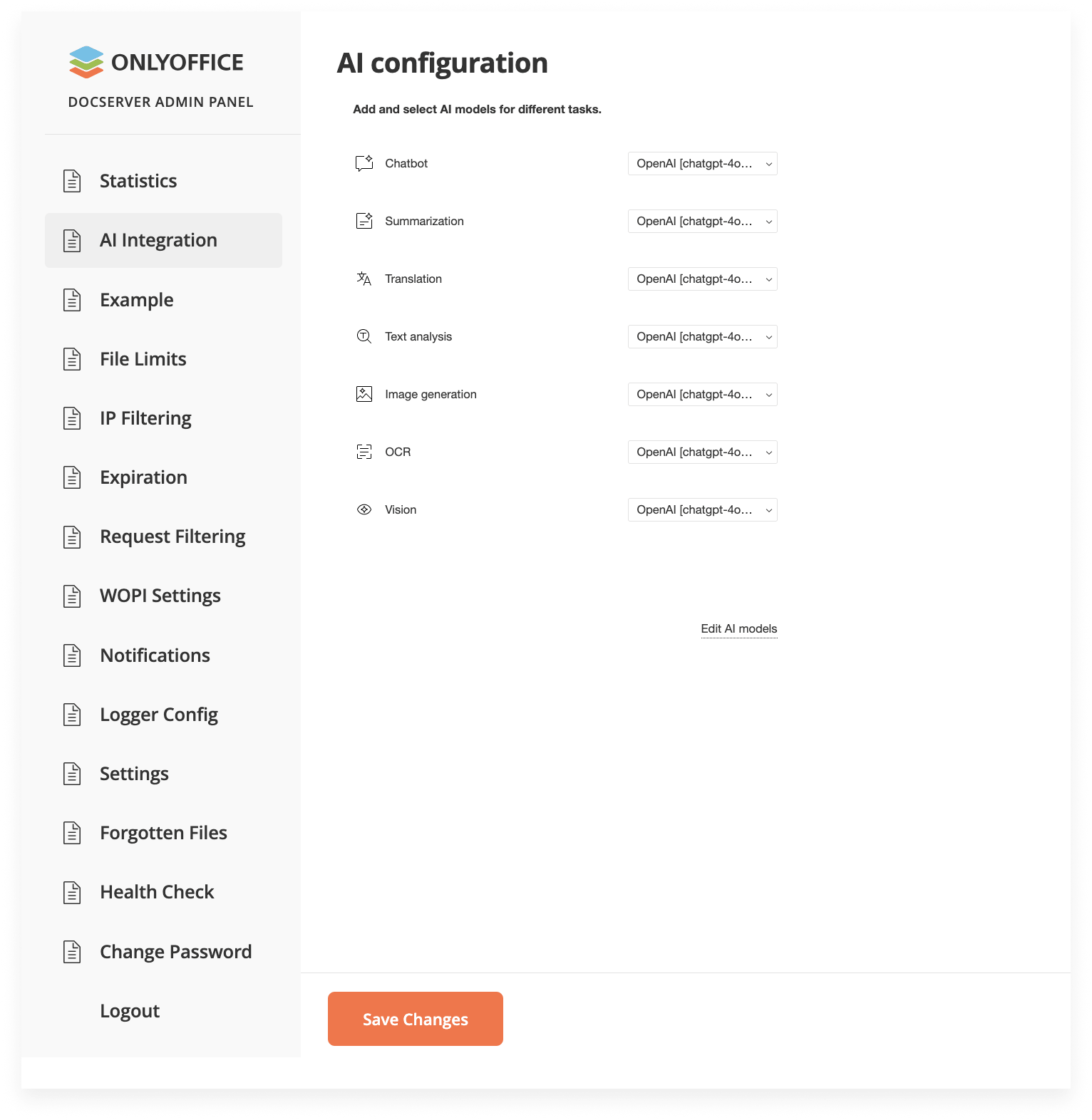 ONLYOFFICE Docs Admin Panel for enterprises | ONLYOFFICE Blog