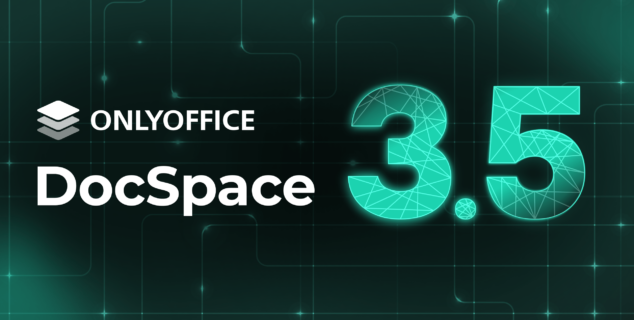 Scopri ONLYOFFICE DocSpace 3.5 con editor aggiornati, condivisione semplificata, gestione migliorata di file e stanze e molto altro