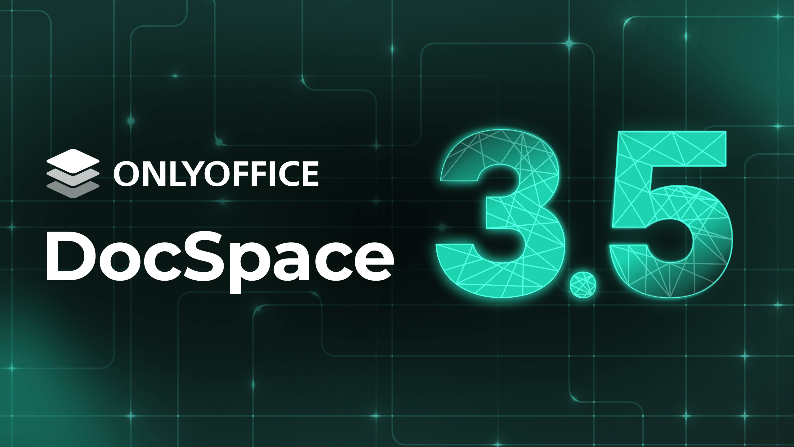 Meet ONLYOFFICE DocSpace 3.5 with the upgraded editors, streamlined sharing, improved file and room management, and more