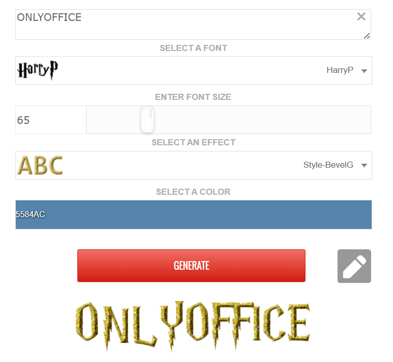 Harry Potter font: where to find and how to use