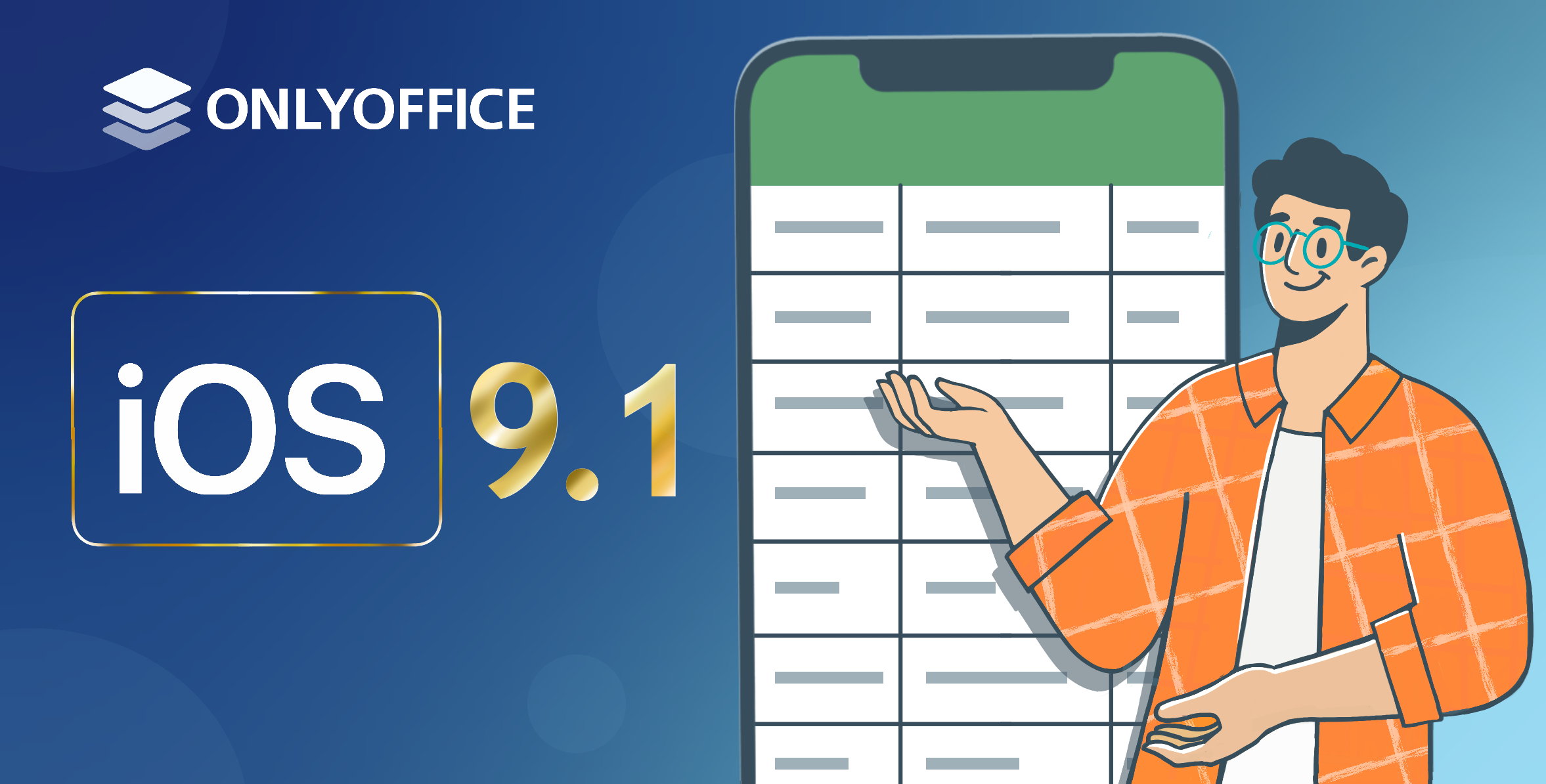ONLYOFFICE Documents v9.1 لنظام iOS: مساعد الذكاء الاصطناعي، وملء النماذج المستند إلى الأدوار، واتجاه النص من اليمين إلى اليسار، والمزيد