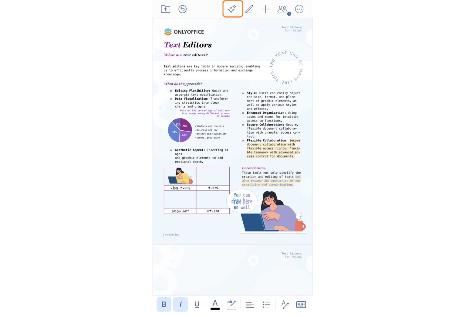 ONLYOFFICE Documents v9.1 za iOS objavljen | ONLYOFFICE Blog