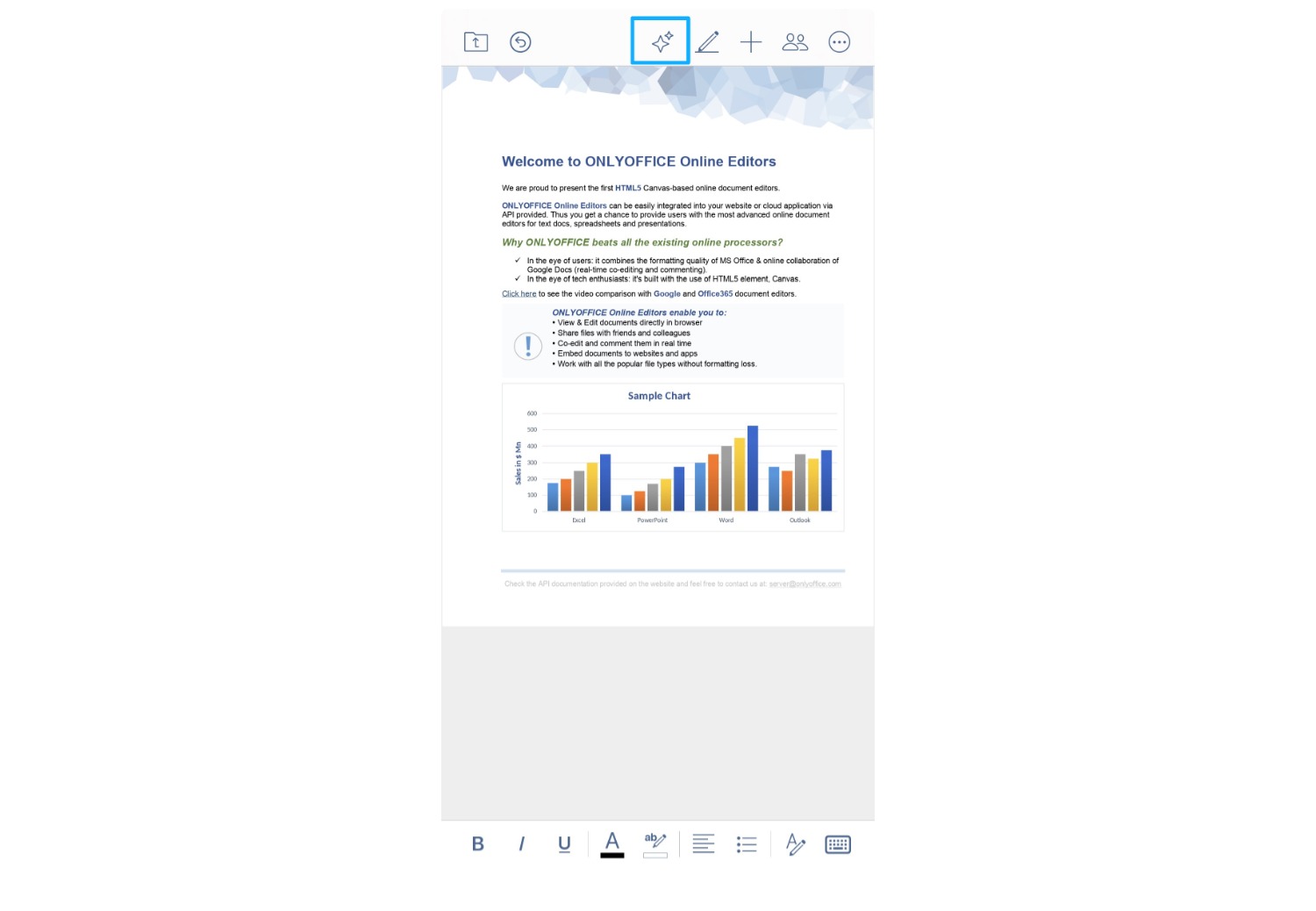 iOS 版 ONLYOFFICE 文档 9.1:AI 助手、基于角色的表单填写、RTL 文本方向等