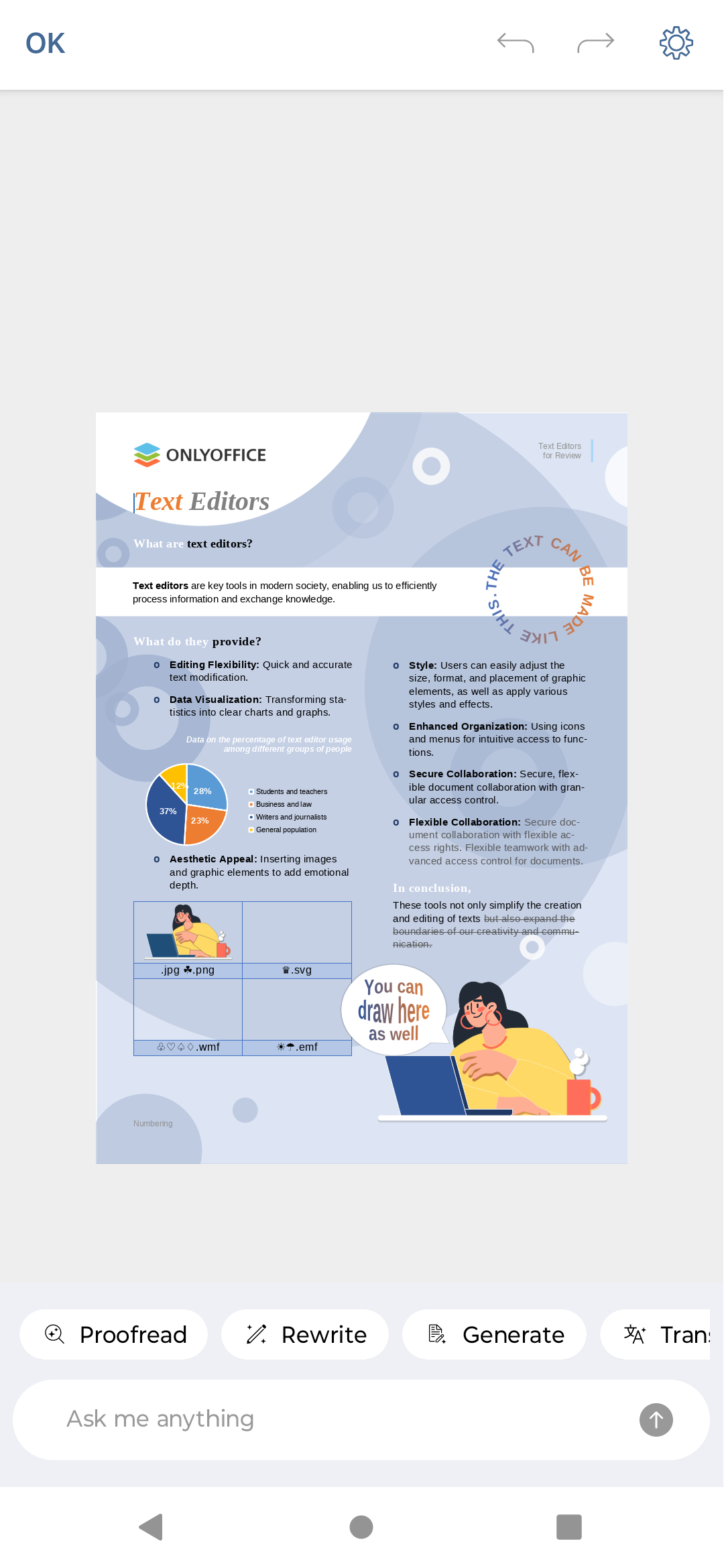 ONLYOFFICE Documents 9.1 for Android released: What’s new?
