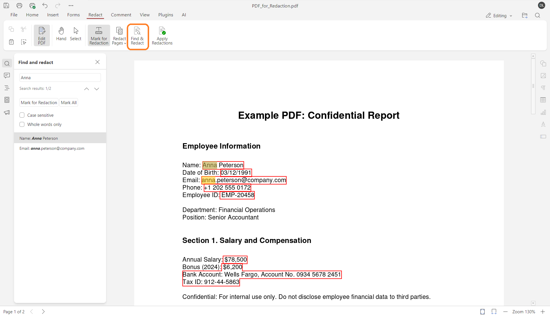 Cómo redactar un archivo PDF