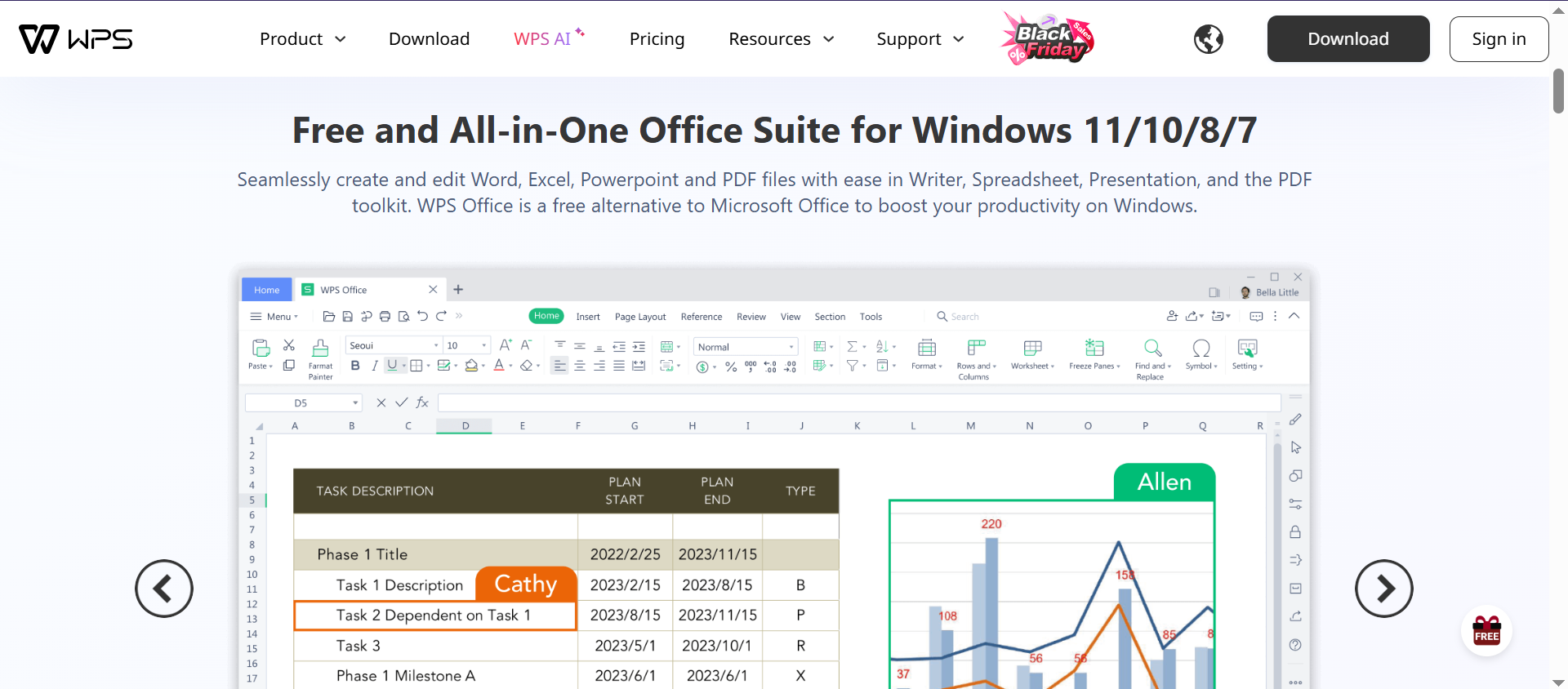 Best office software to work with Word and Excel files on Windows 7, 8, and 8.1