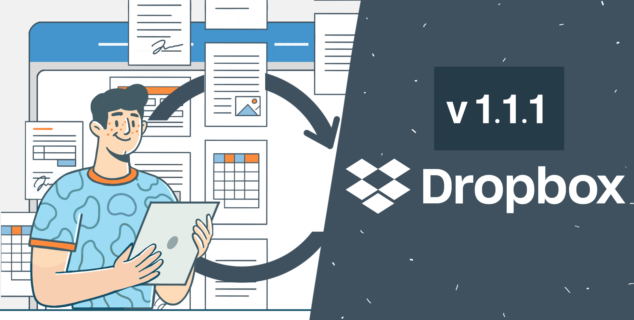 用于 Dropbox 的 ONLYOFFICE 应用 1.1.1 版本已发布:新增支持的文件格式,兼容团队文件夹