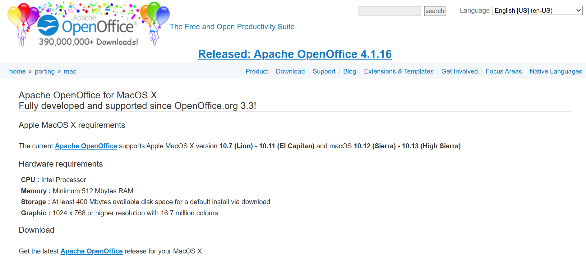 Best office software to work with Word and Excel files on macOS 10.x