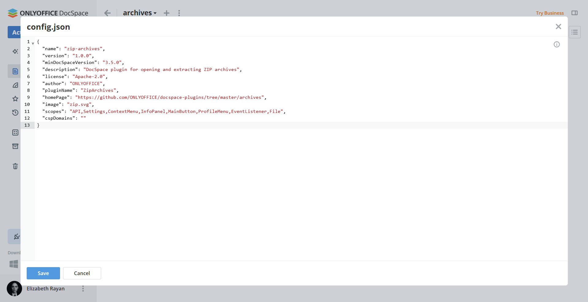Codemirror plugin for ONLYOFFICE DocSpace released: view and edit code files